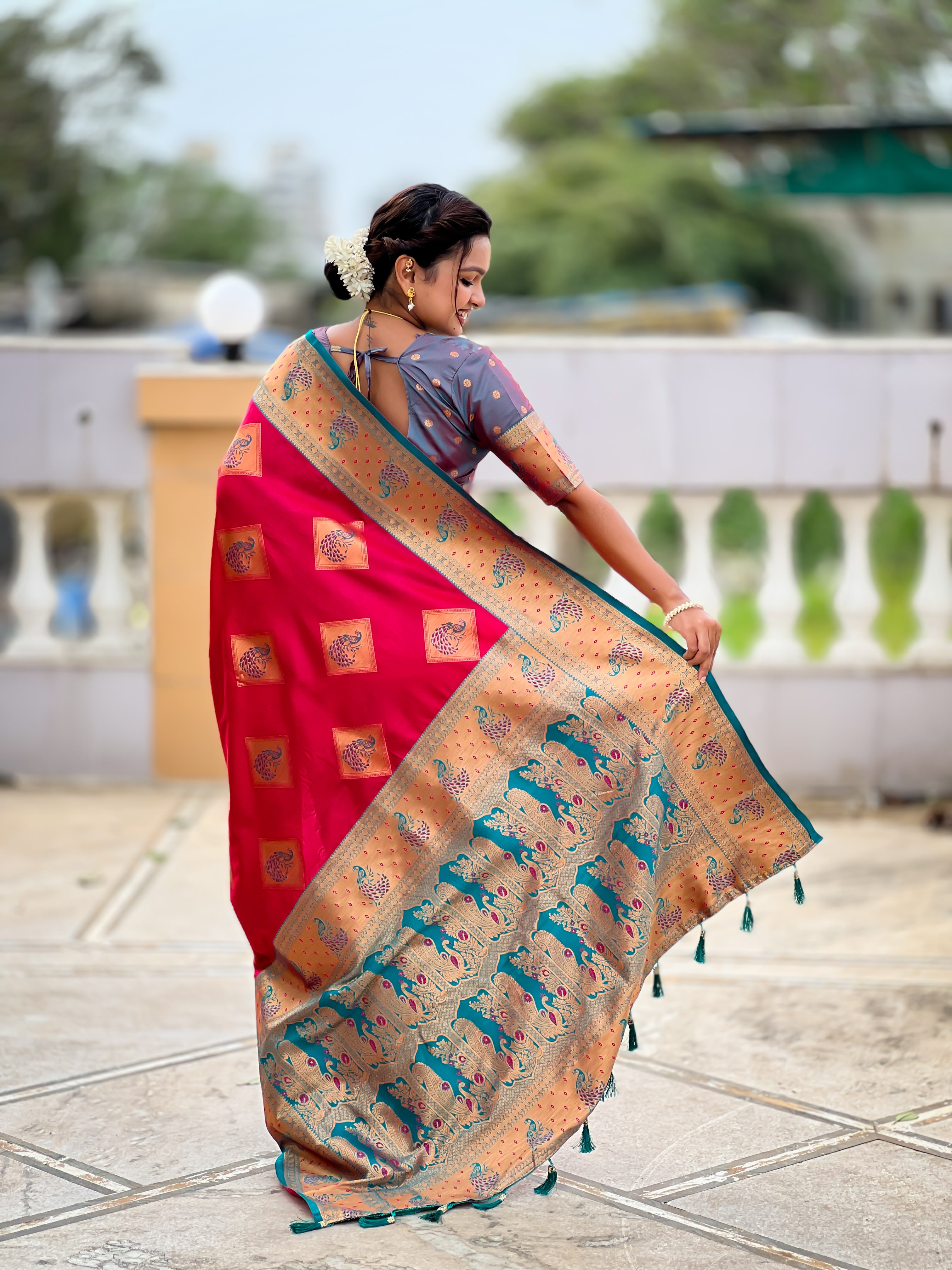 soft banarasi silk