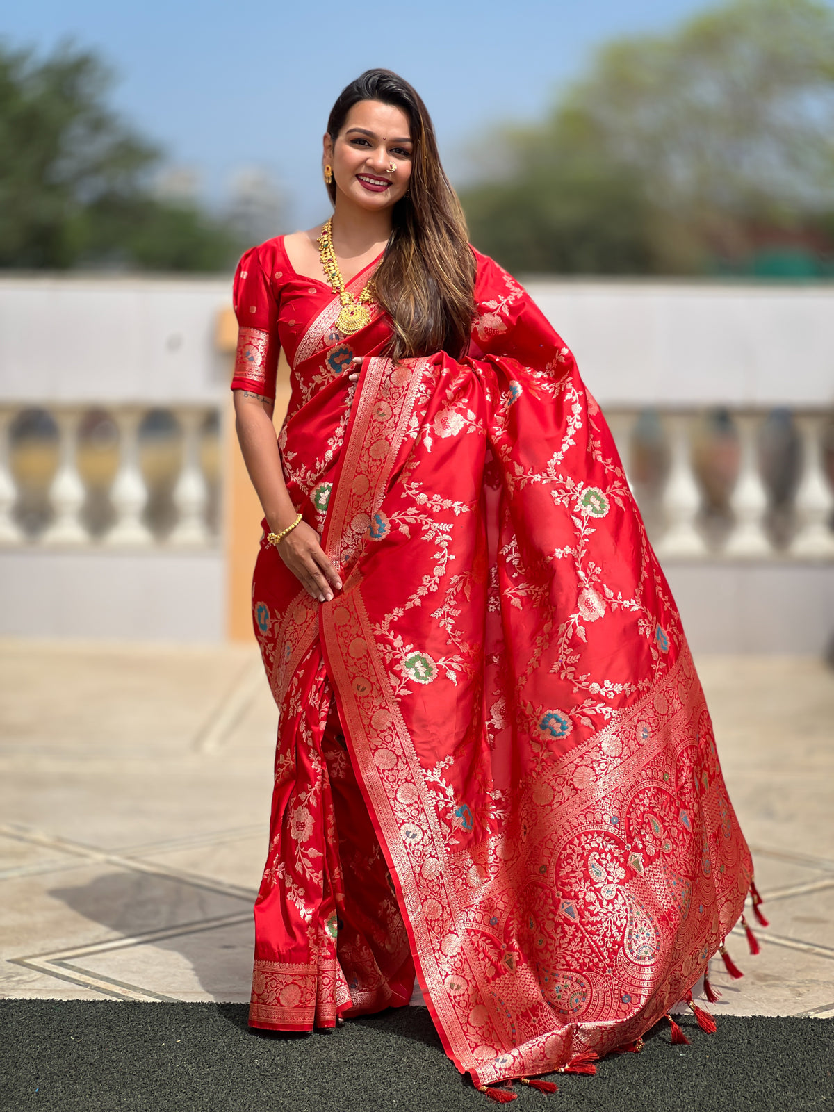 soft banarasi silk