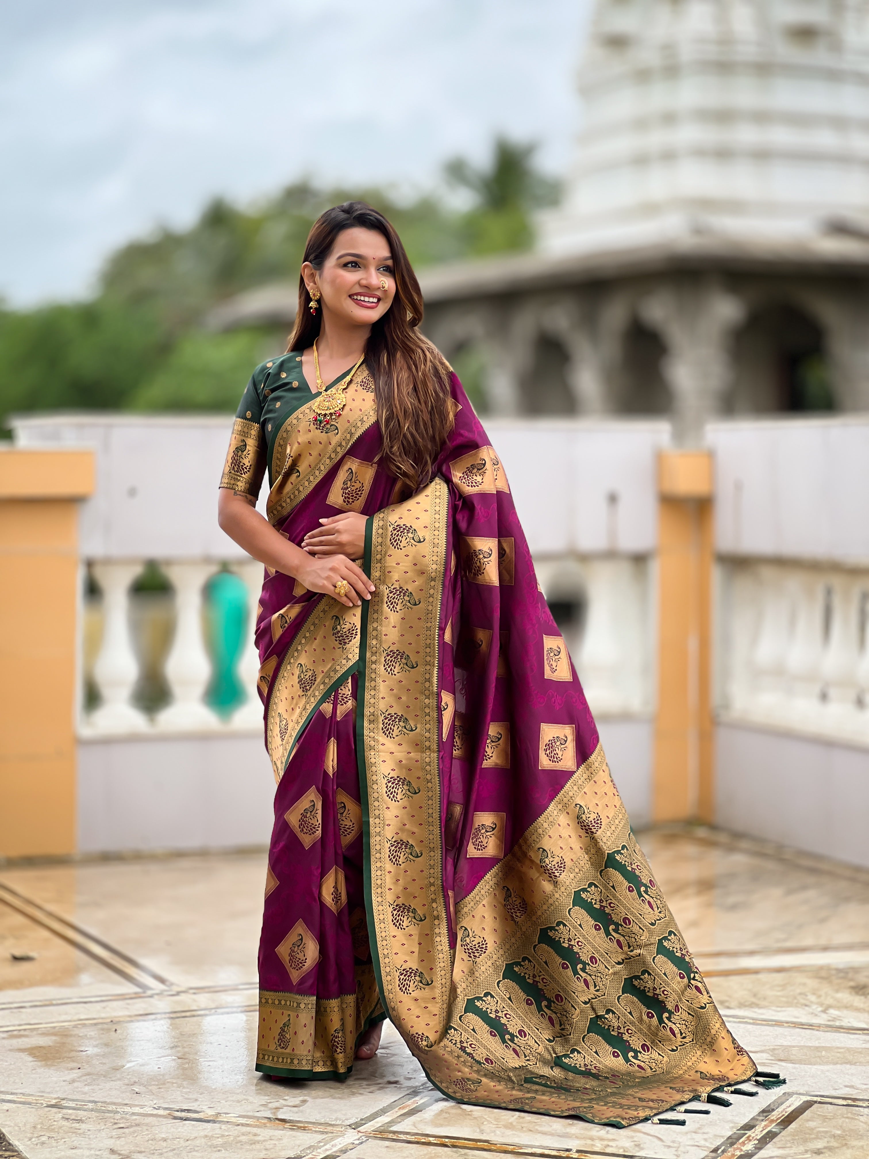 soft banarasi silk
