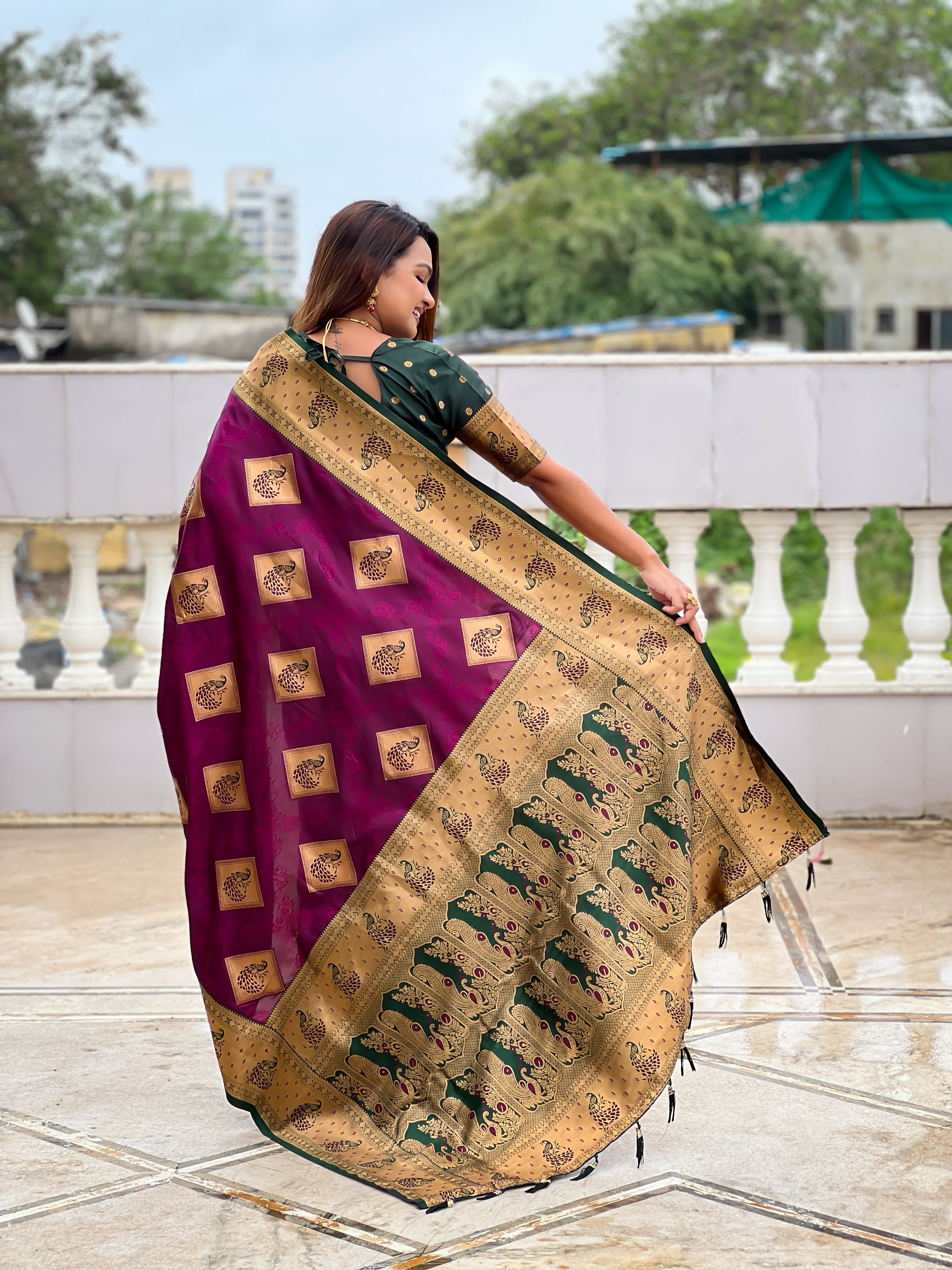 soft banarasi silk