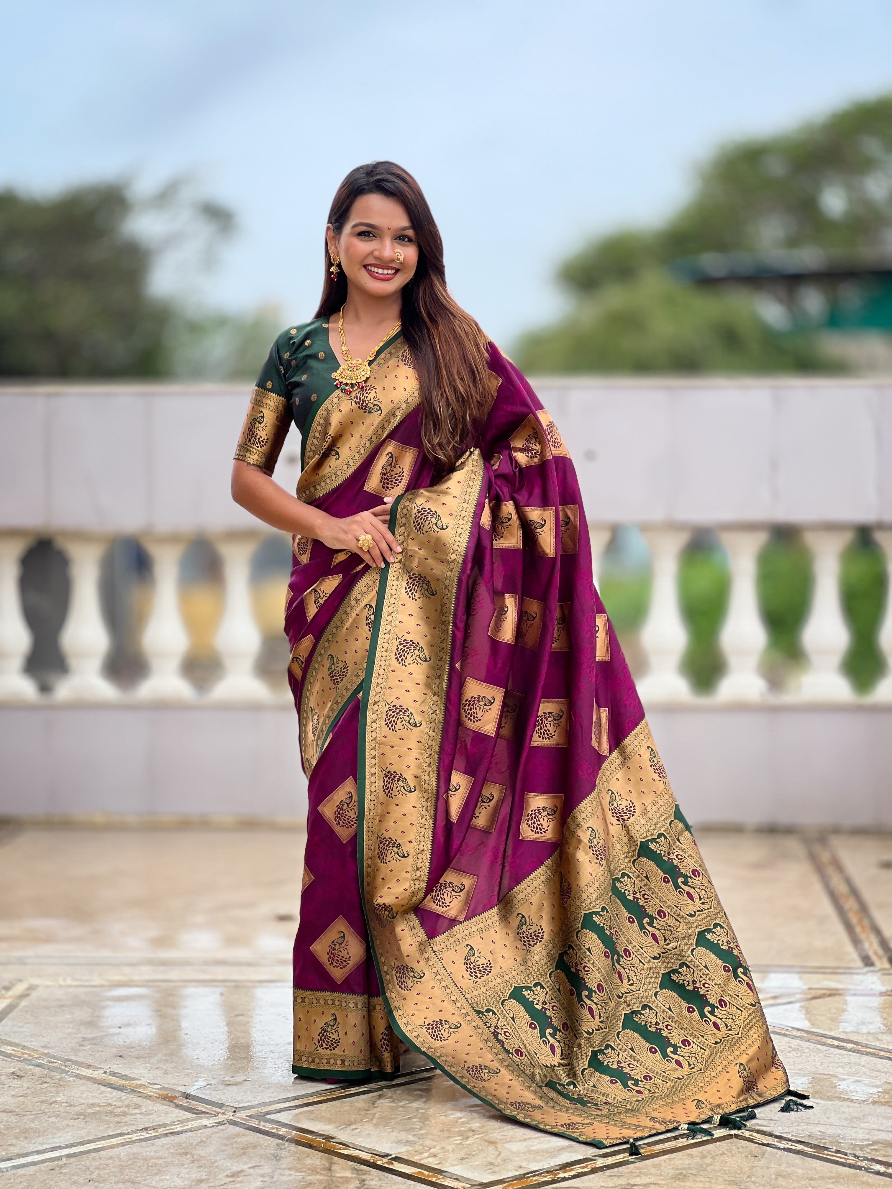soft banarasi silk