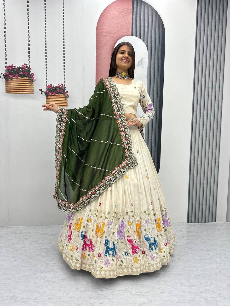 New designer lahenga choli