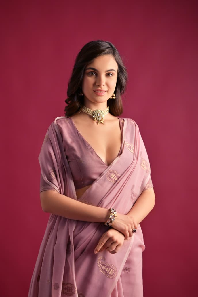 Soft mul cotton saree