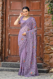 New designer ocean wear saree