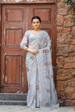 New designer ocean wear saree
