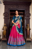 New silk lahenga choli