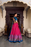 New silk lahenga choli