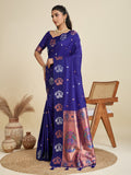 Premium kanjivaram paithani silk saree
