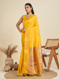 Premium kanjivaram paithani silk saree