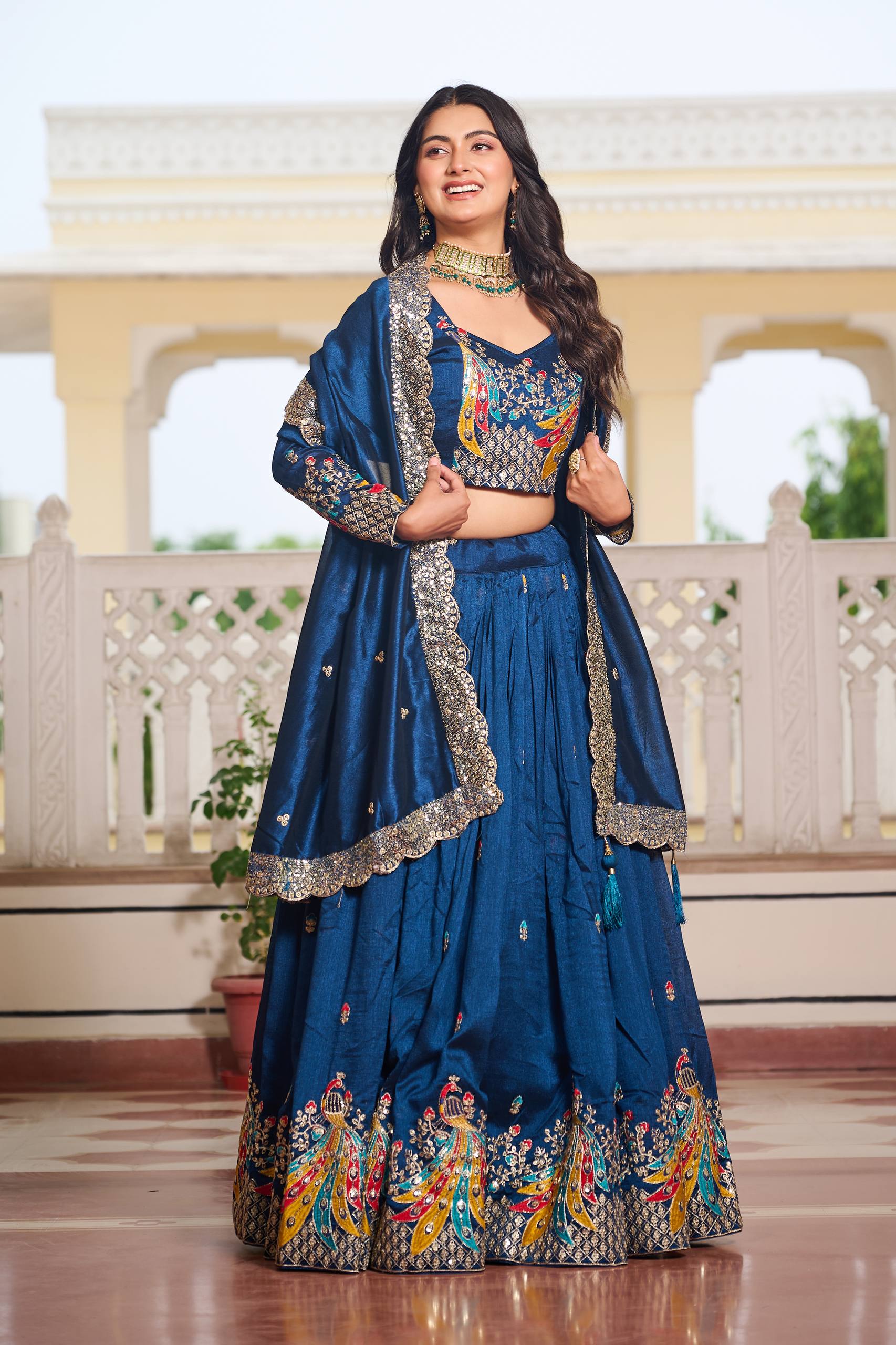 Designer festival lahenga choli
