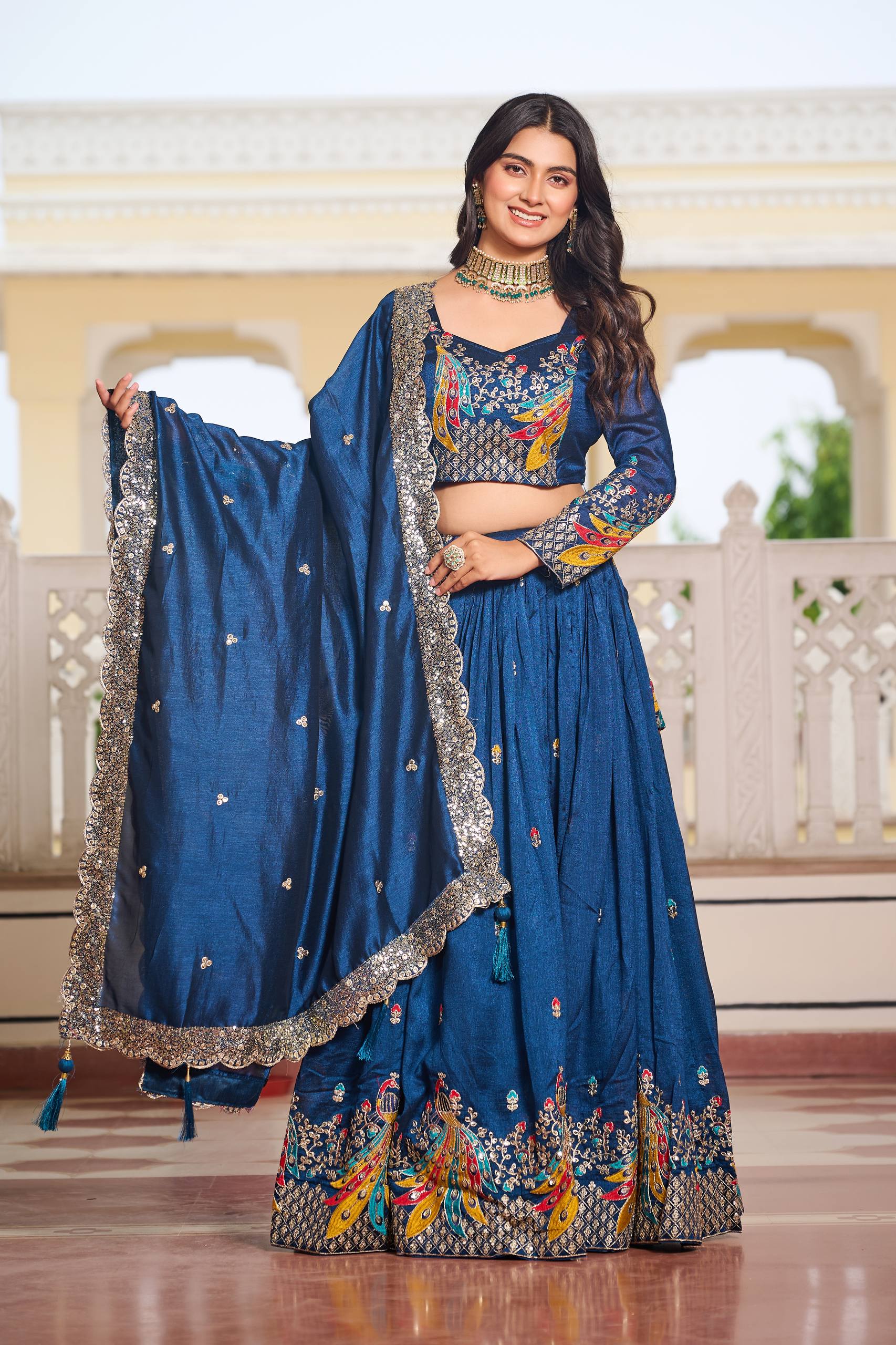 Designer festival lahenga choli