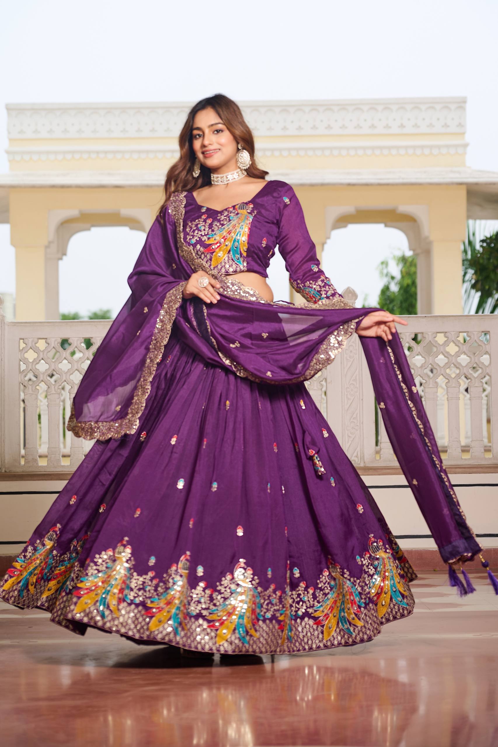 Designer festival lahenga choli