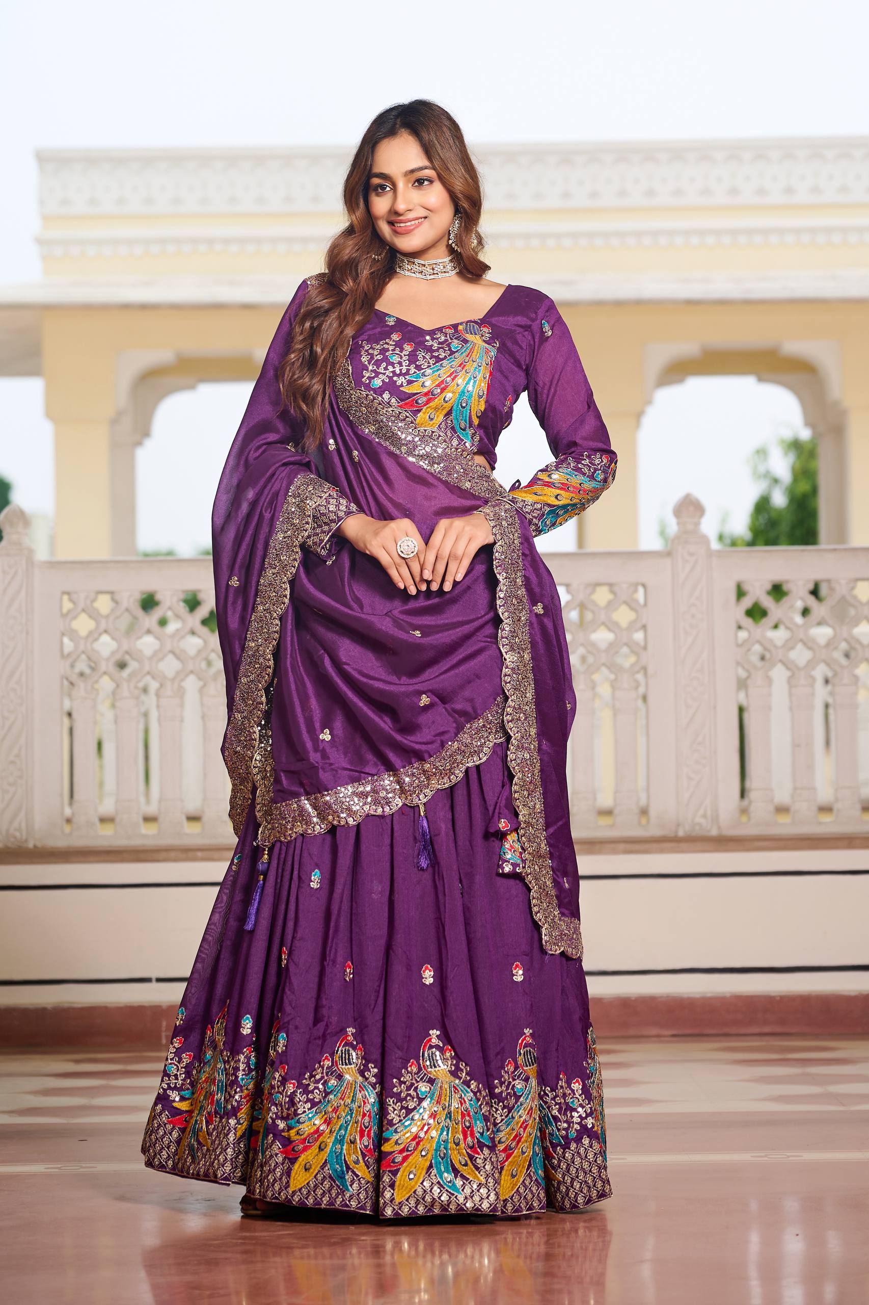 Designer festival lahenga choli