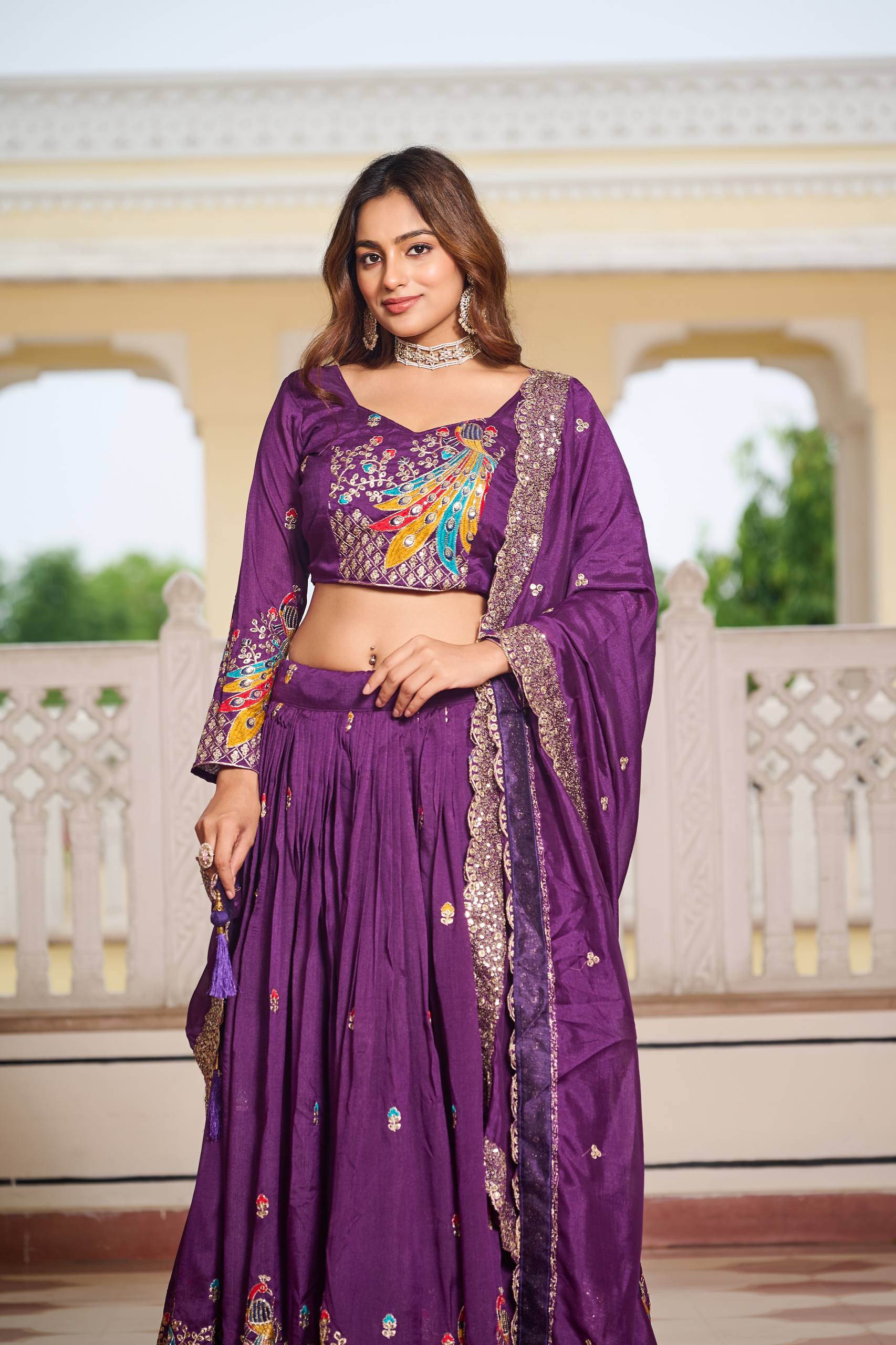 Designer festival lahenga choli