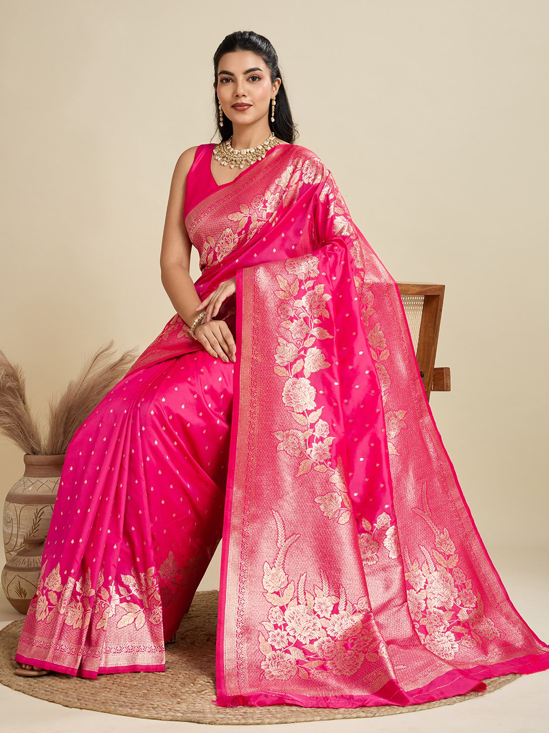Premium kanjivaram silk saree