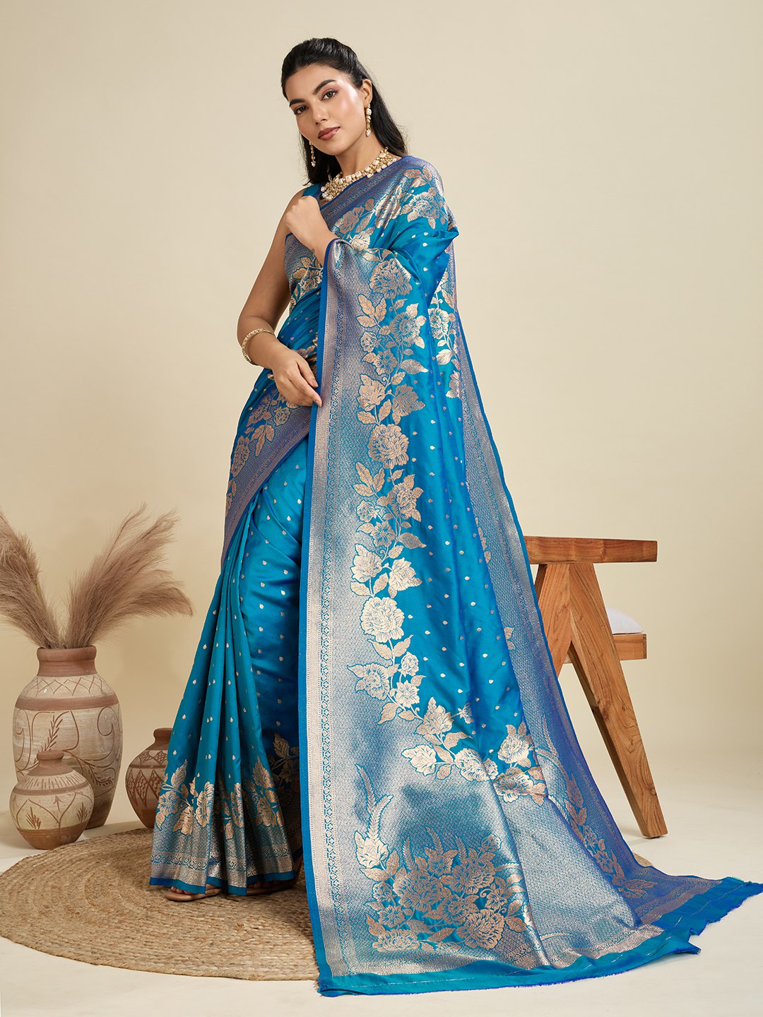 Premium kanjivaram silk saree