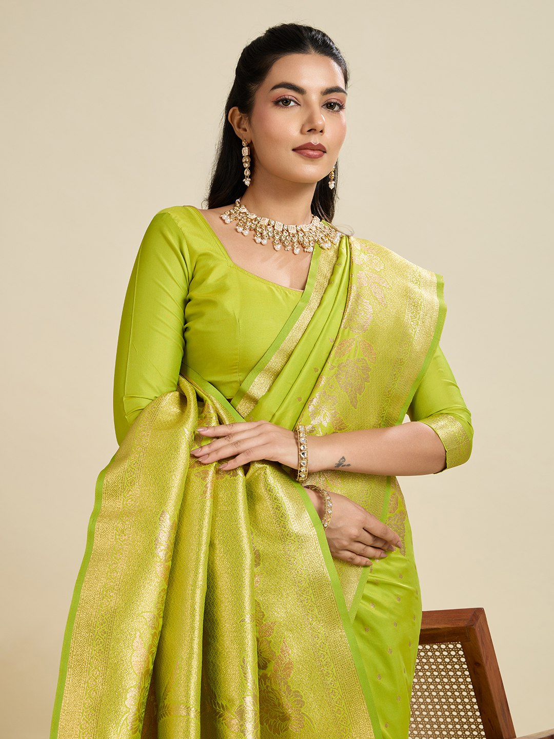 Premium kanjivaram silk saree
