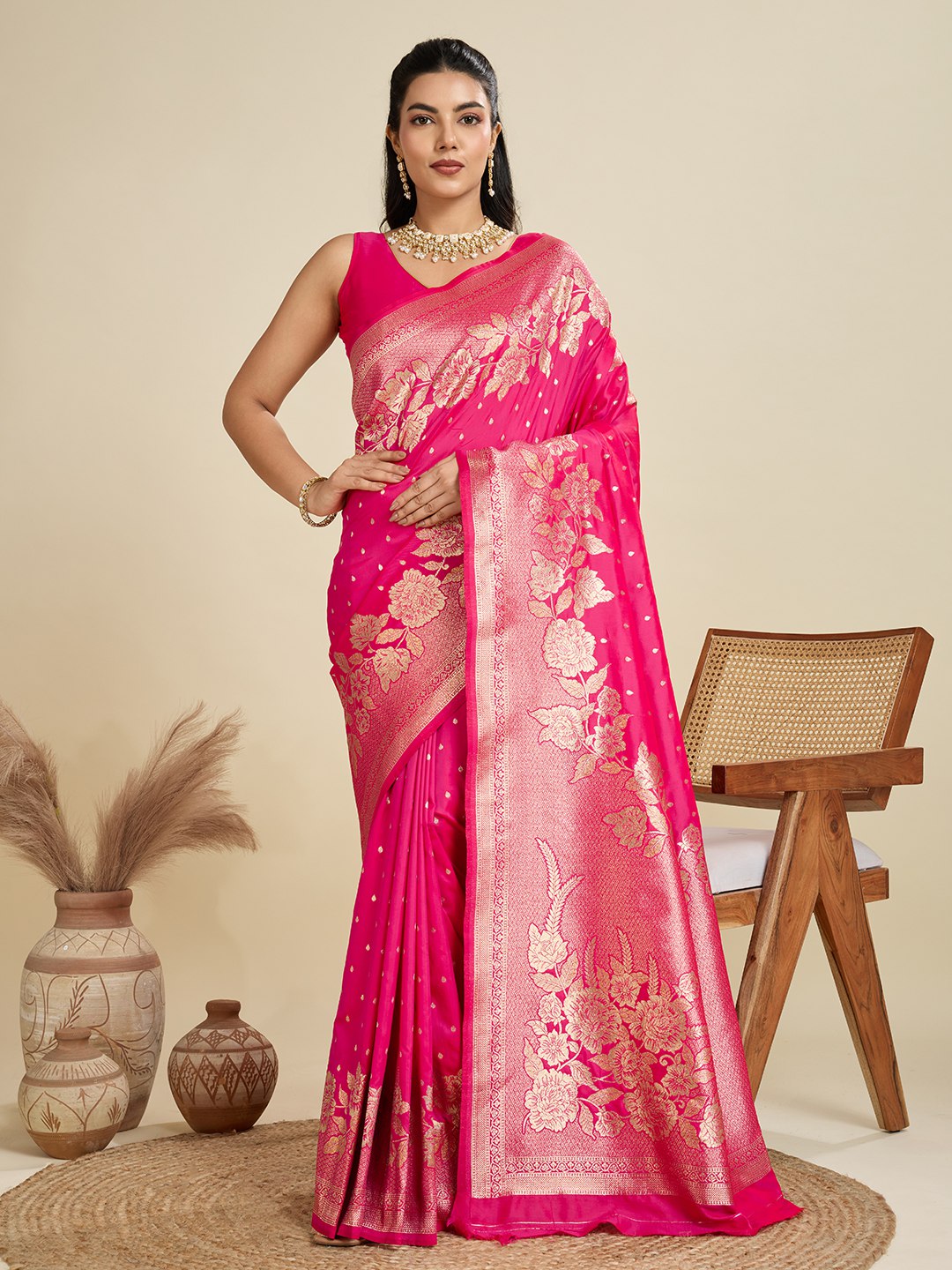 Premium kanjivaram silk saree