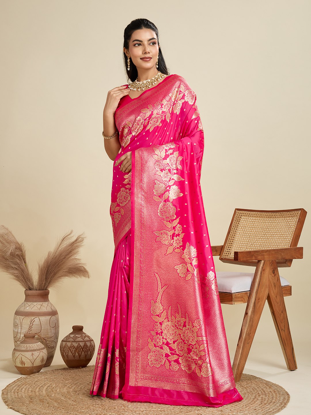 Premium kanjivaram silk saree