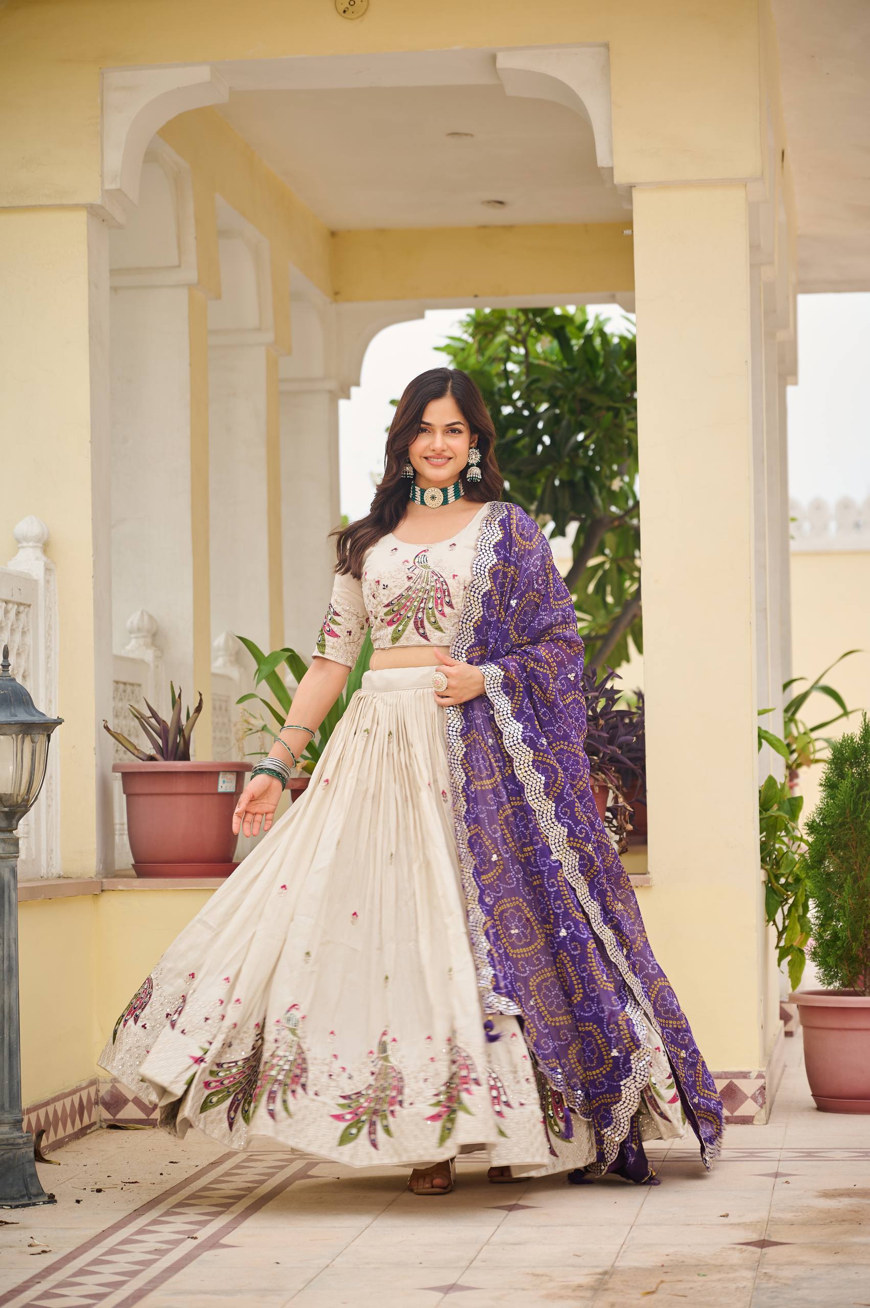 Designer festival lahenga choli