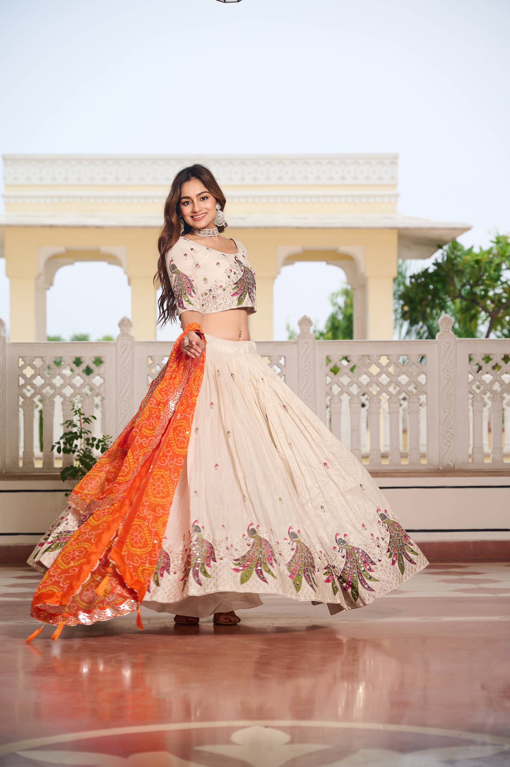 Designer festival lahenga choli
