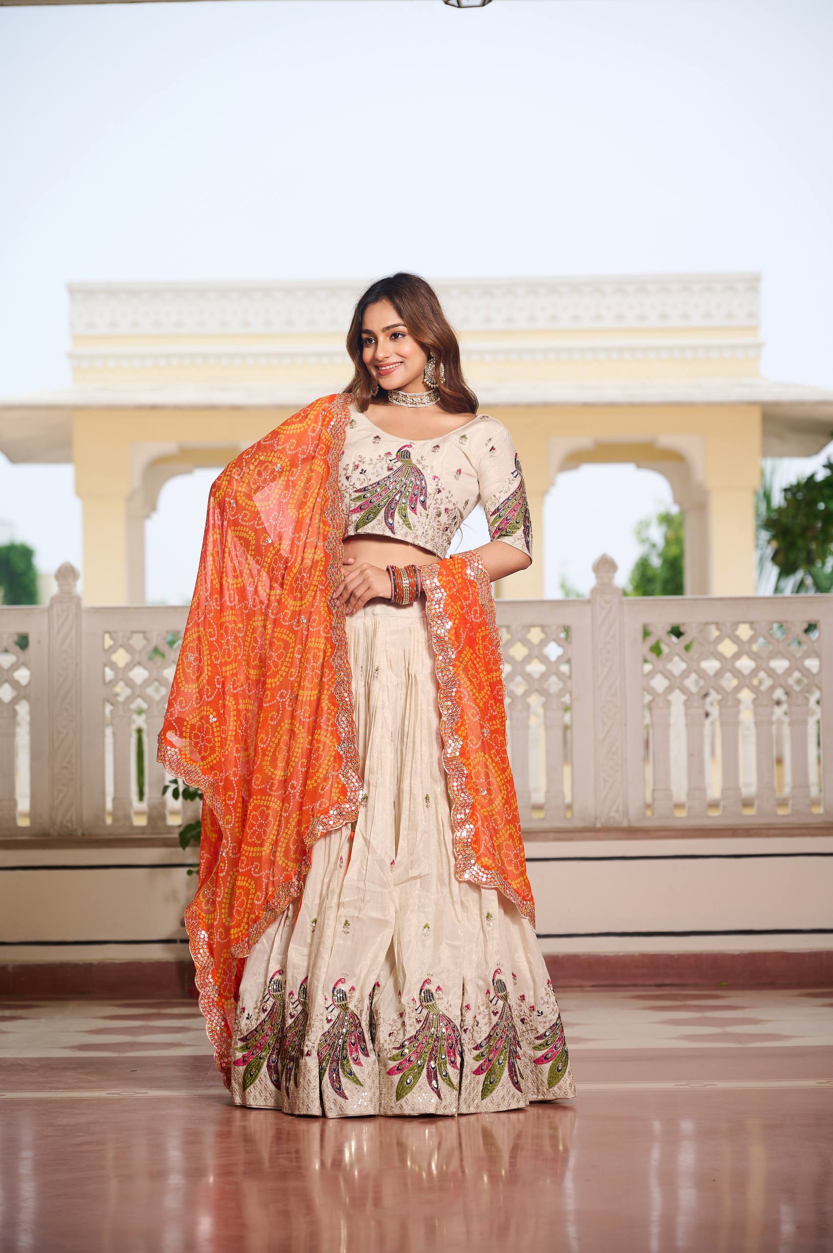 Designer festival lahenga choli