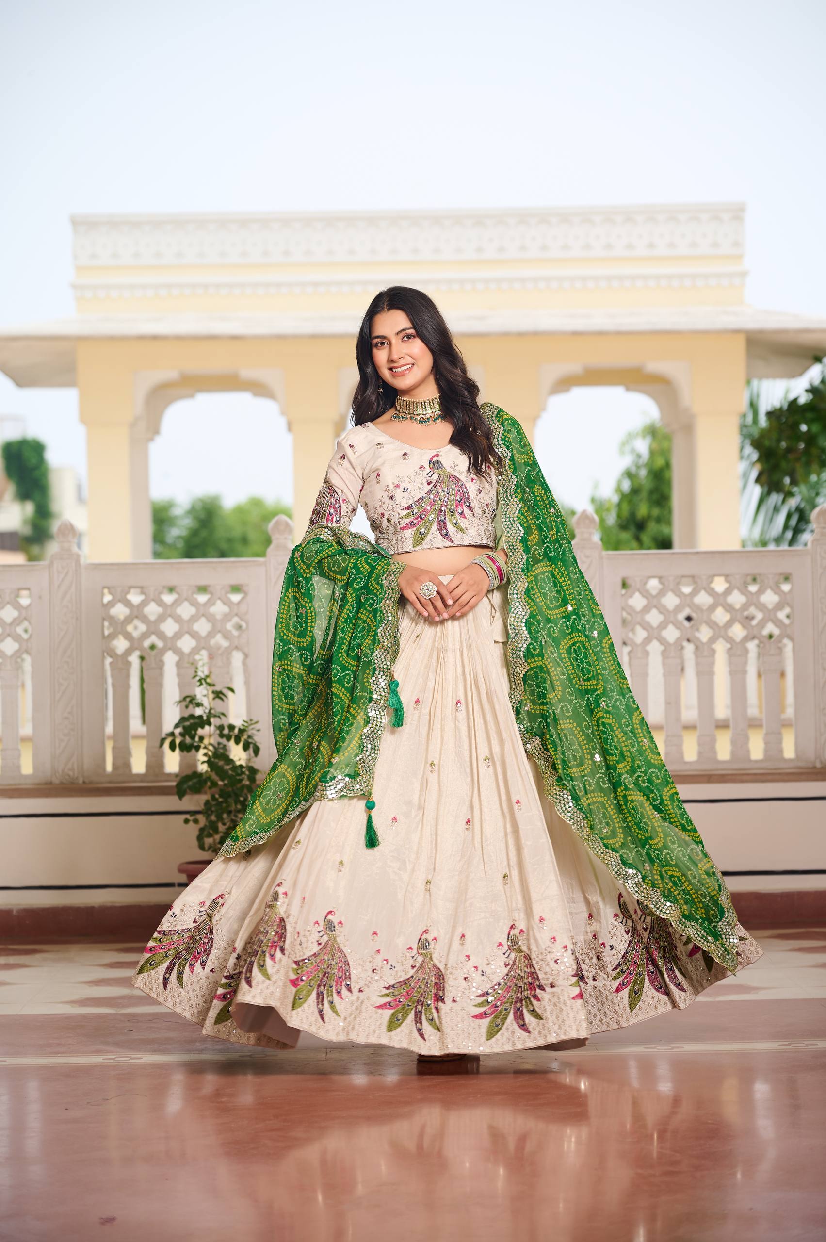 Designer festival lahenga choli