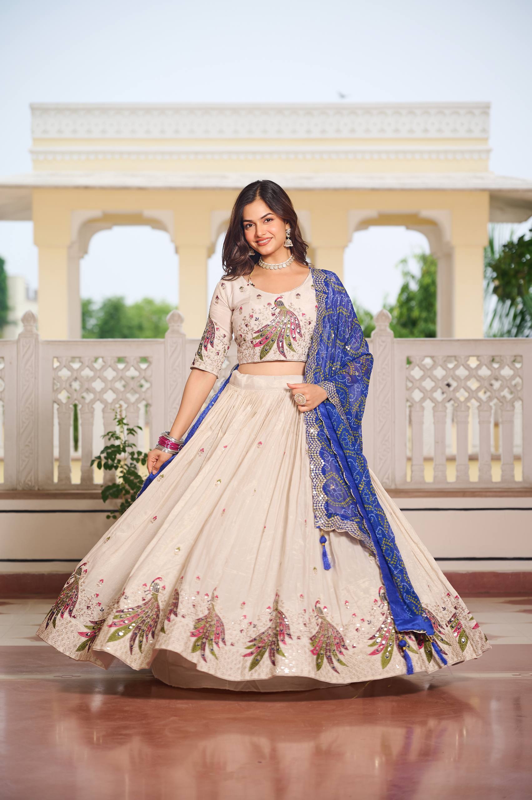 Designer festival lahenga choli