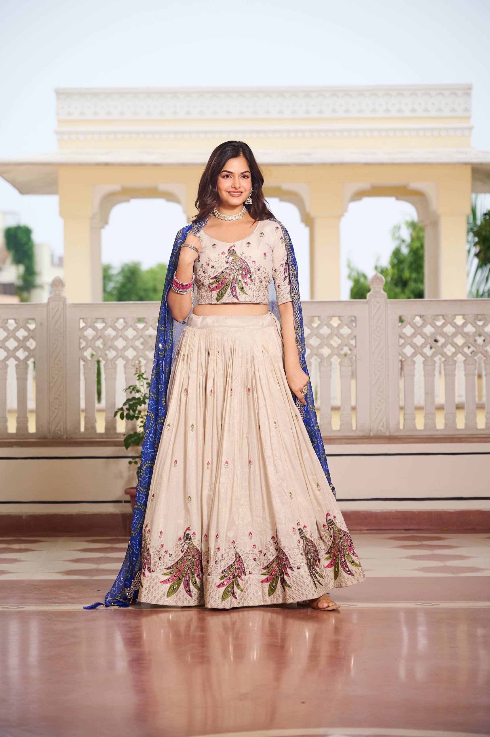 Designer festival lahenga choli