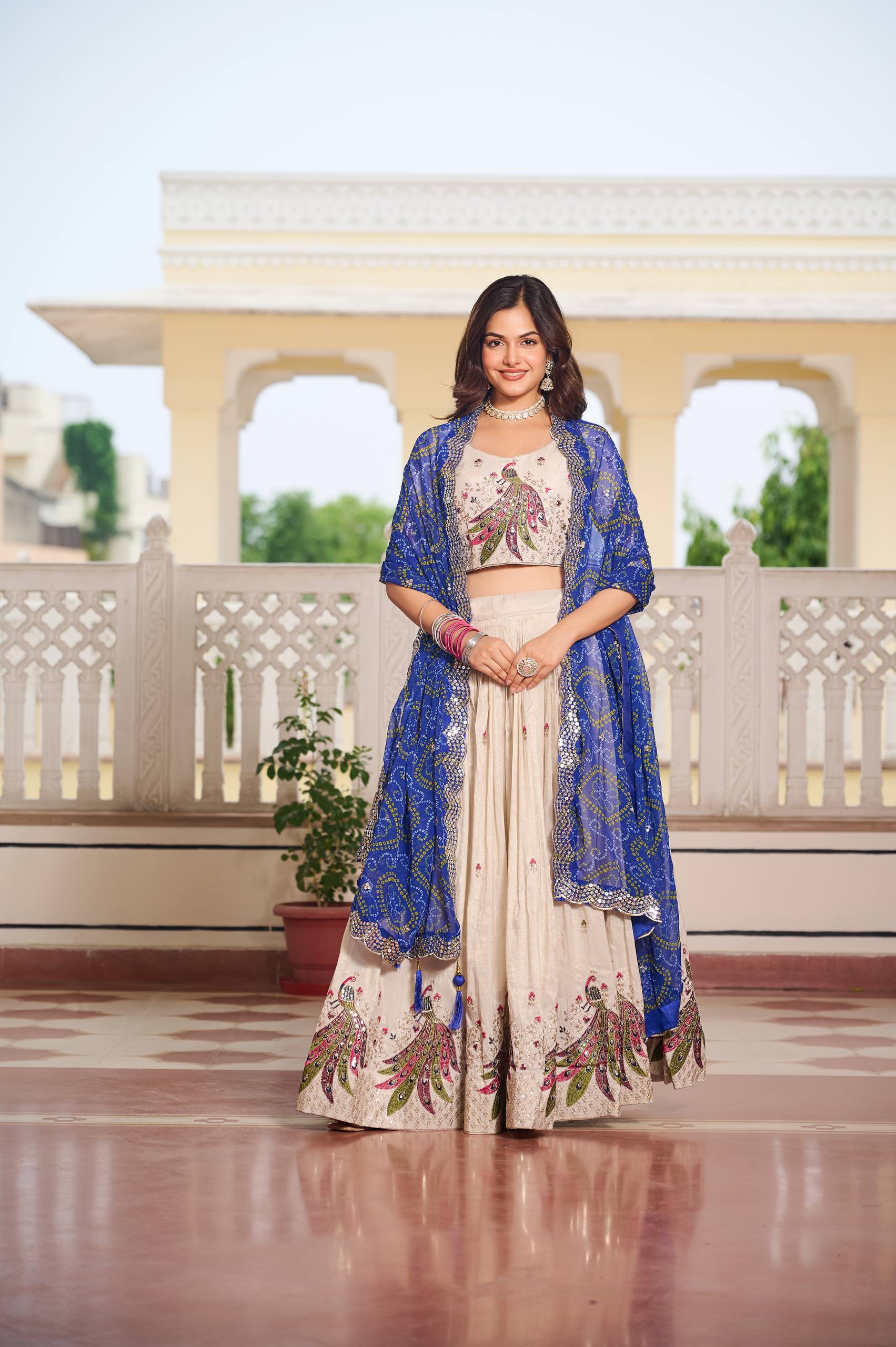 Designer festival lahenga choli