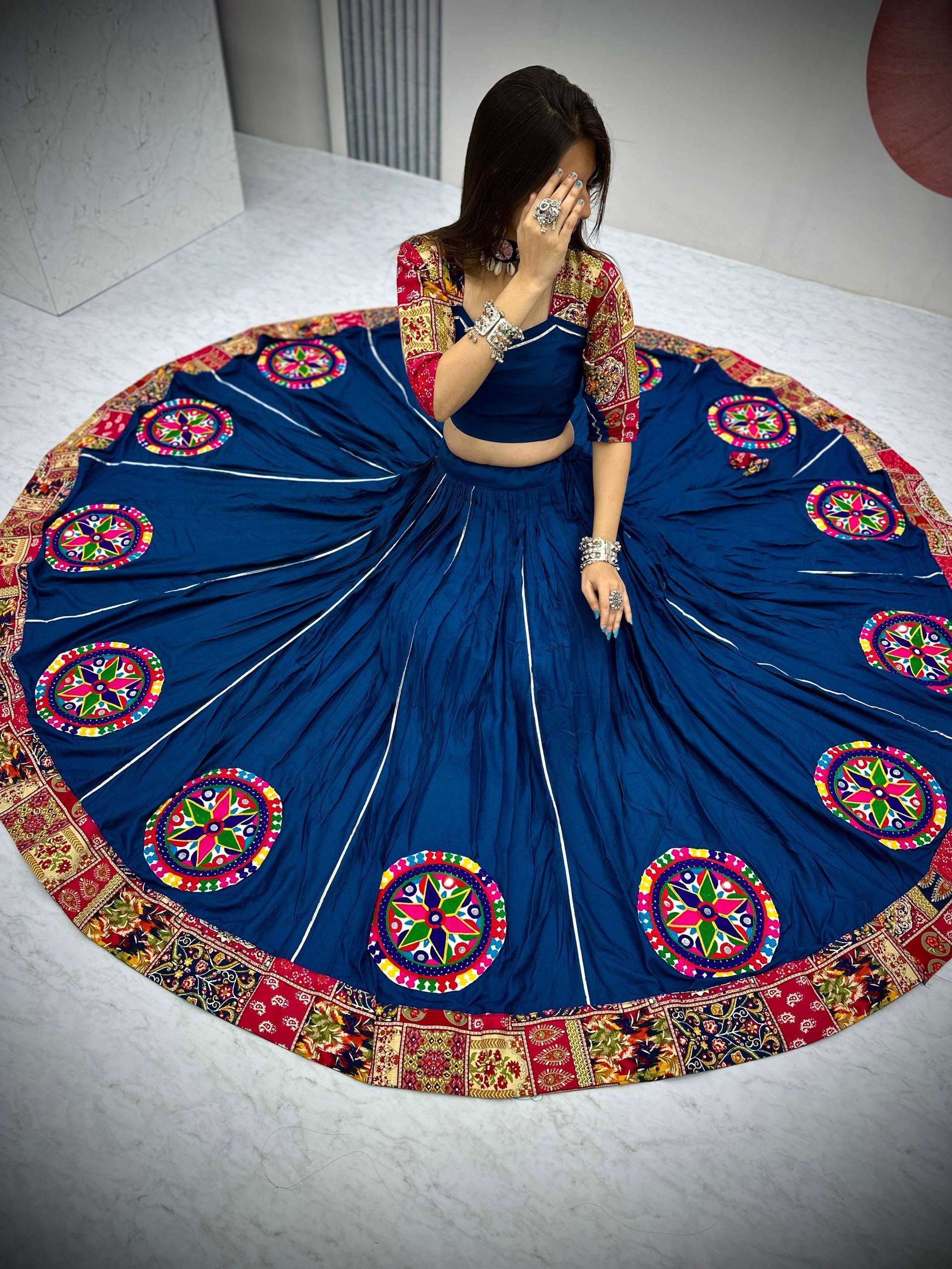Navratri Special Pure Cotton Lehenga Choli