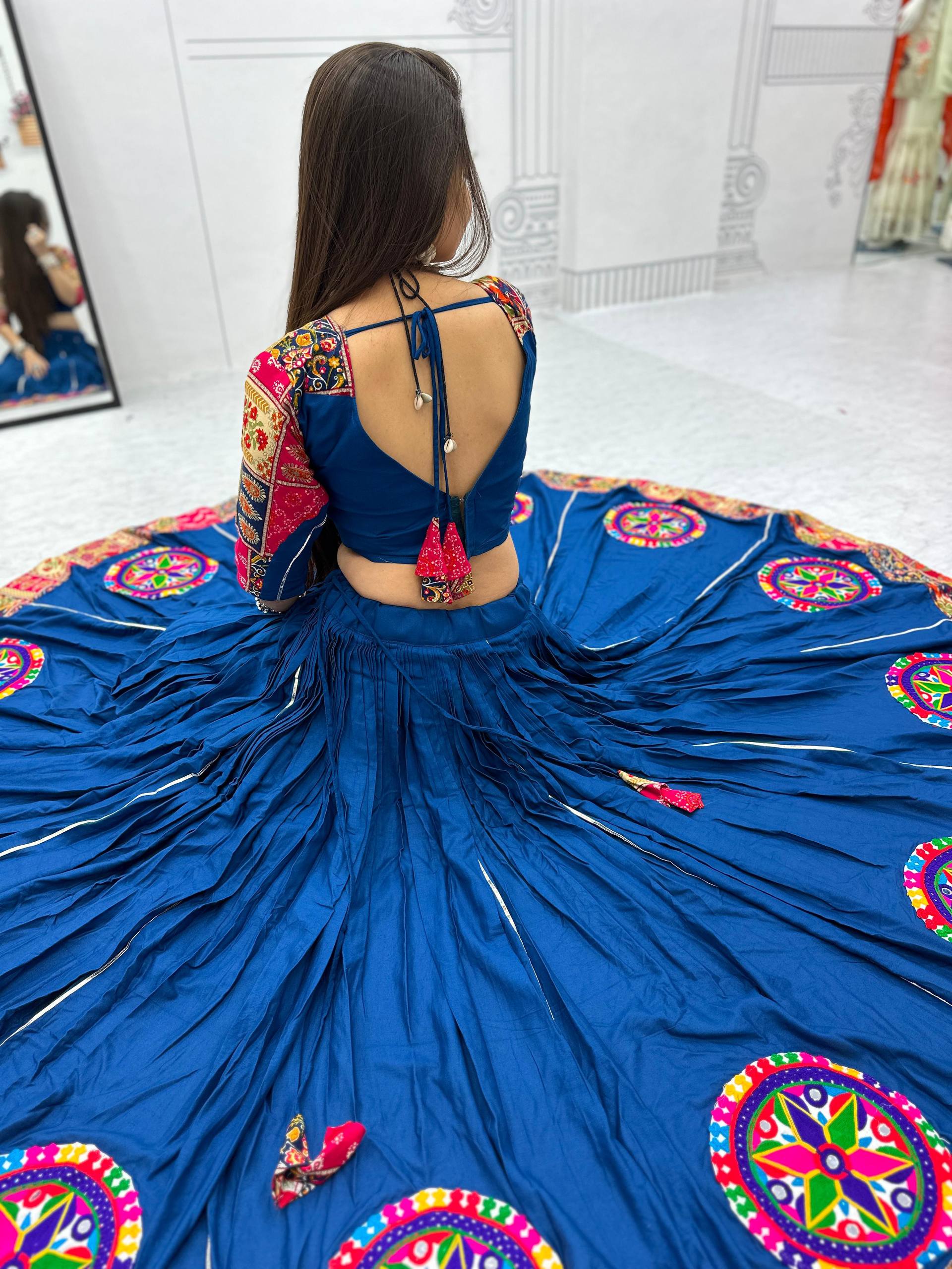 Navratri Special Pure Cotton Lehenga Choli