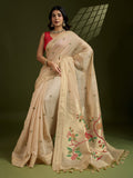 Premium soft muga cotton paithani saree