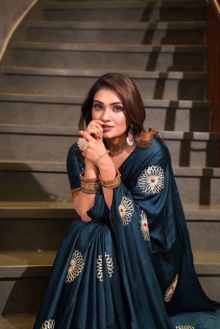 Premium Gajisilk jaipuri  saree