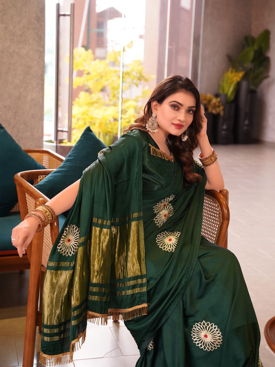 Premium Gajisilk jaipuri  saree