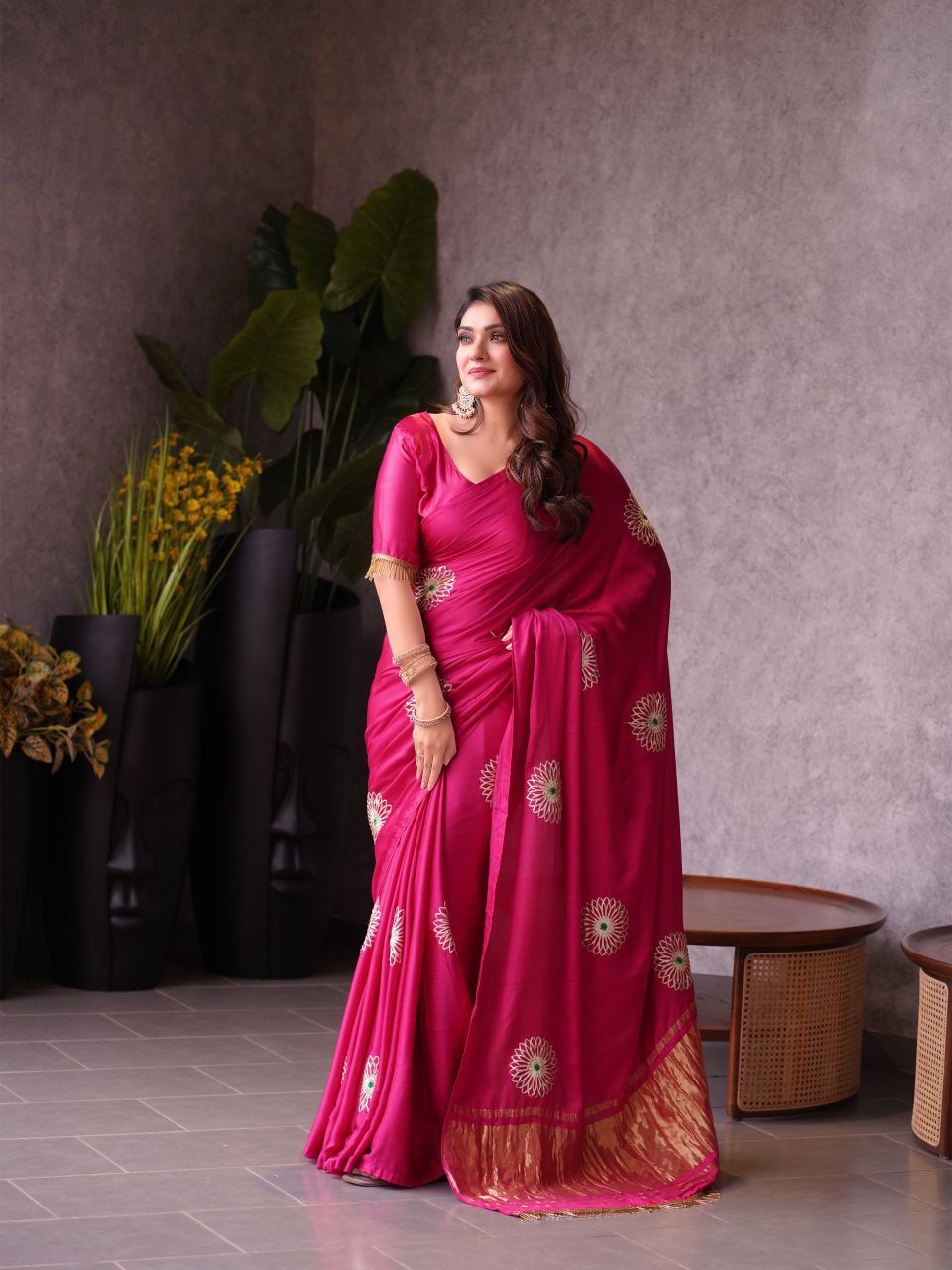 Premium Gajisilk jaipuri  saree