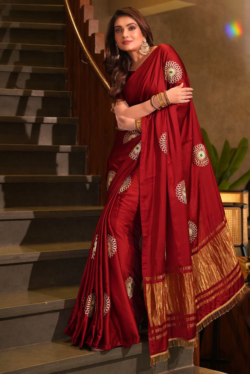 Premium Gajisilk jaipuri  saree