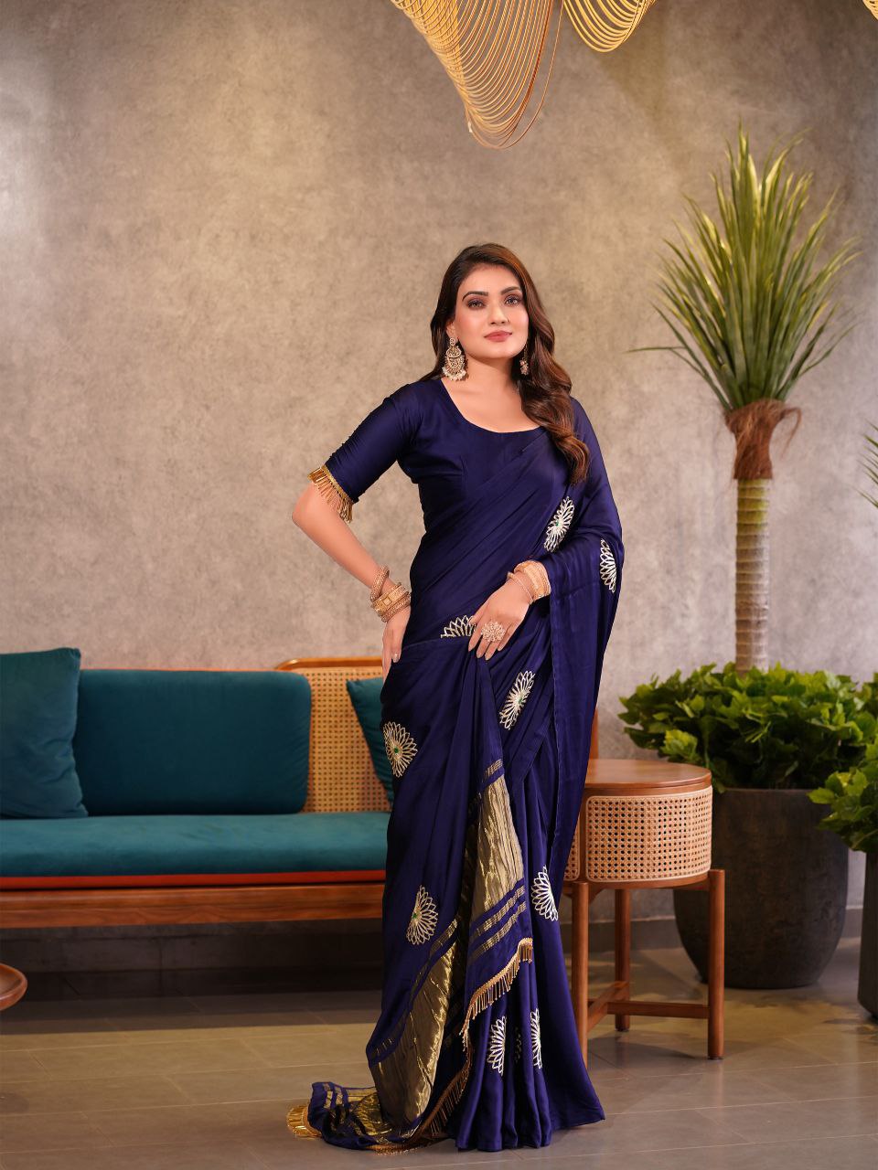 Premium Gajisilk jaipuri  saree