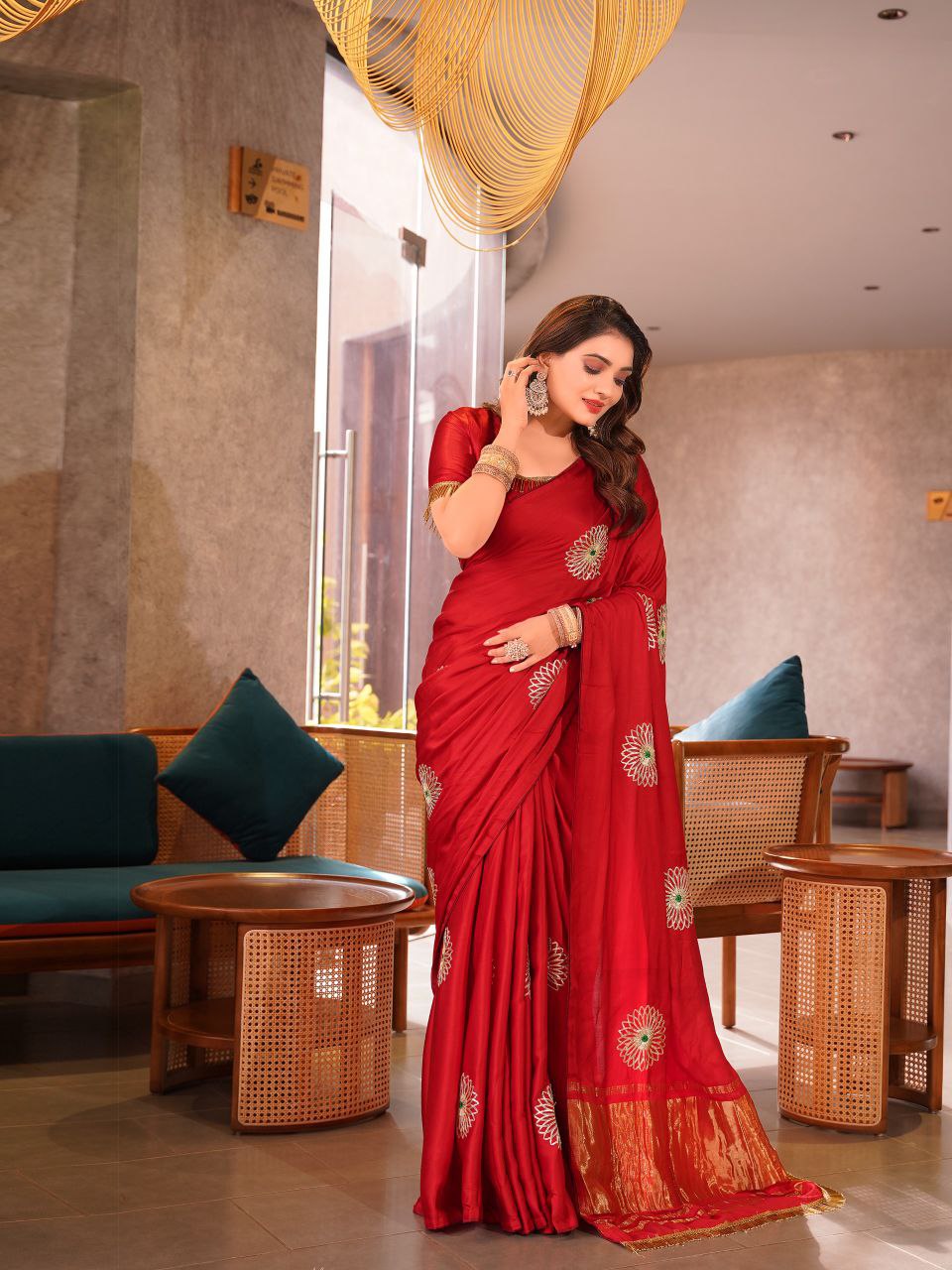 Premium Gajisilk jaipuri  saree