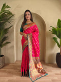 Soft premium paithani silk saree