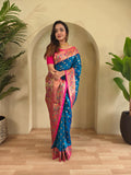 Soft premium paithani silk saree