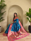 Soft premium paithani silk saree
