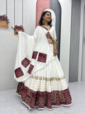 Navratri Special Gamthi work Lehenga choli