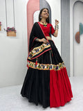 Navratri Special Gamthi work Lehenga choli