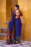 Viscos chanderi  premium silk saree