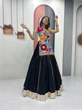 Navratri Special Gamthi work Lehenga choli