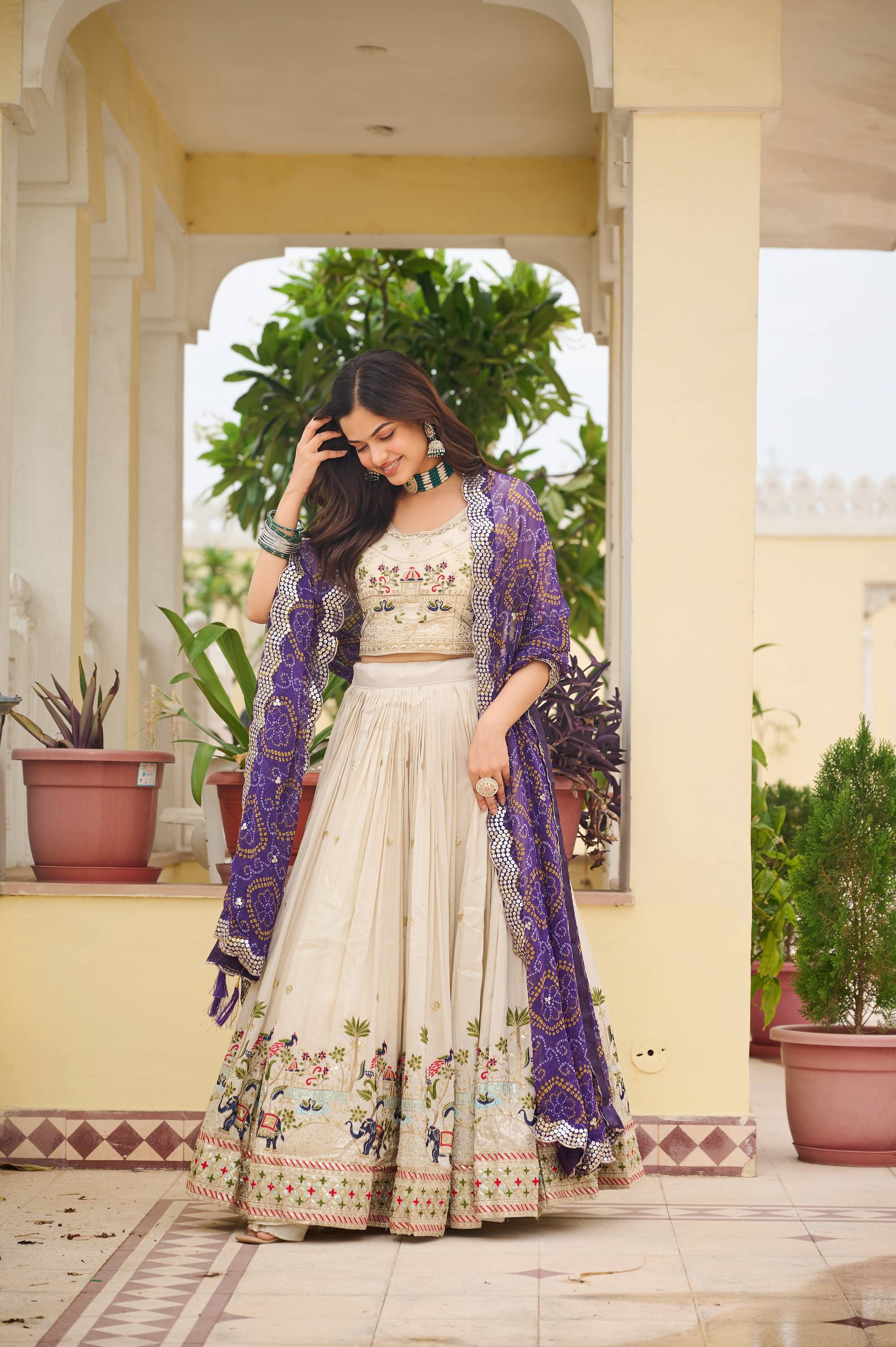 New designer lahenga choli