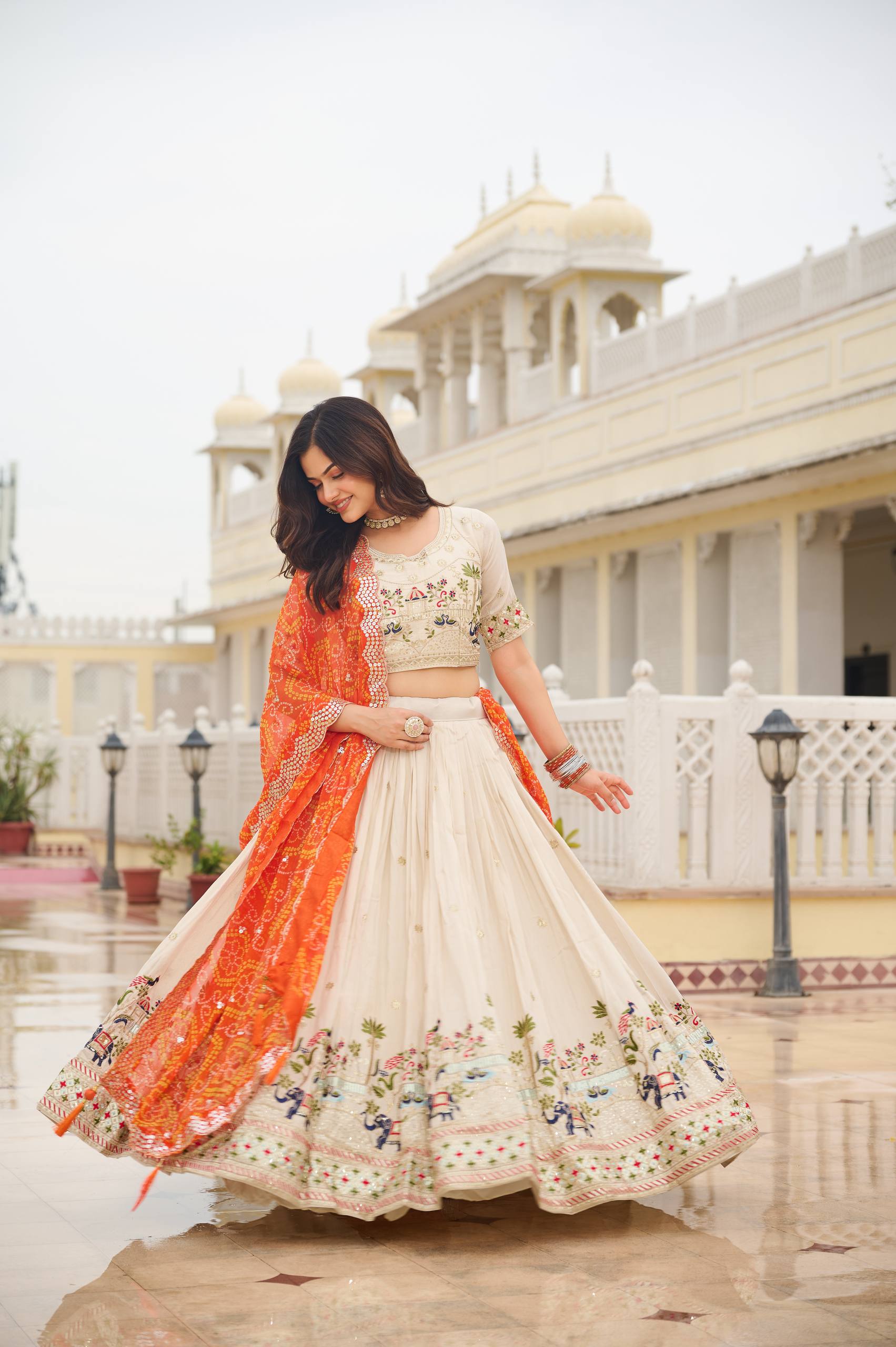 New designer lahenga choli