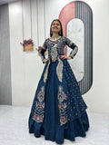 New designer lahenga choli shrug
