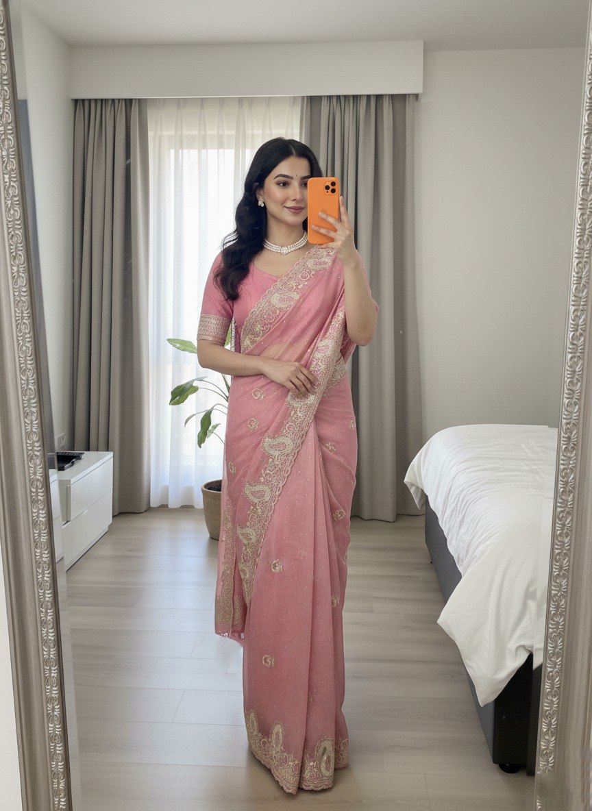 New designer premium saree